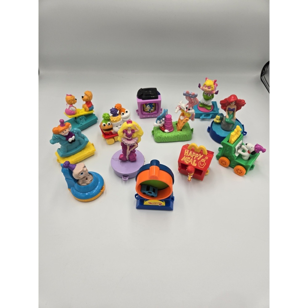 McDonald's Happy Meal Trains/Toys Lot Of 12‎ 1993/1994 Vintage